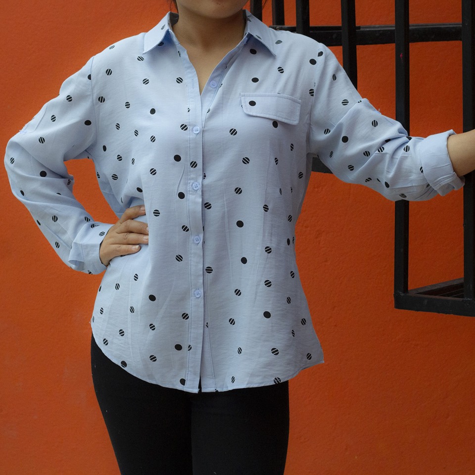 Spot Printed Shirt