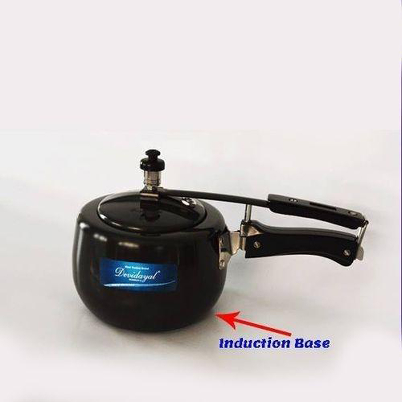 DeviDayal Hard Anodized Pressure Cooker (Induction Base) – 3L