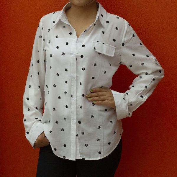 Spot Printed Shirt