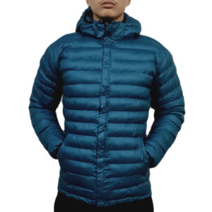 Ultra Light Warm Silicon Jacket for Men-Petrol Blue