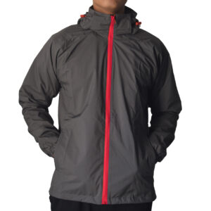 AP Wear Windcheater Jacket With Summer Cool Net Inner-Dark Grey