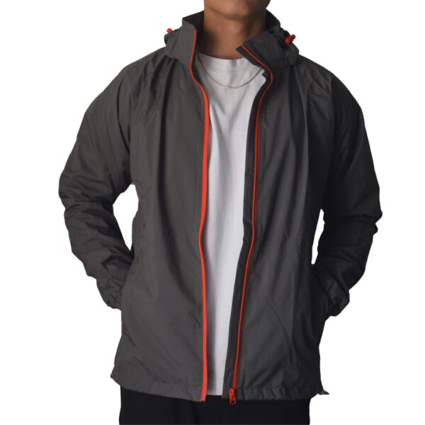 AP Wear Windcheater Jacket With Summer Cool Net Inner-Dark Grey - Image 3