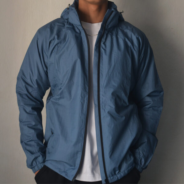 AP Wear Windcheater Jacket With Summer Cool Net Inner-Petrol Blue - Image 3