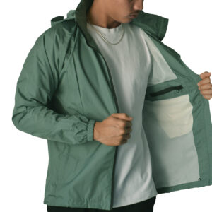 AP Wear Windcheater Jacket With Summer Cool Net Inner-Light Sea Green