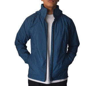 AP Wear Windcheater Jacket With Summer Cool Net Inner-Prussian Blue