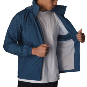 AP Wear Windcheater Jacket With Summer Cool Net Inner-Prussian Blue