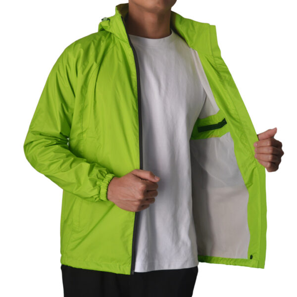 AP Wear Windcheater Jacket With Summer Cool Net Inner-Pear Green - Image 2