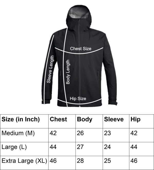 Ultra Light Warm Silicon Jacket for Men-Black - Image 4