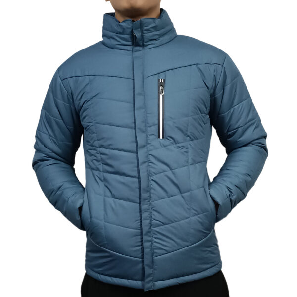 AP Wear Regular Fit Ultra Light Winter Padded Jacket for Men-Petrol Blue