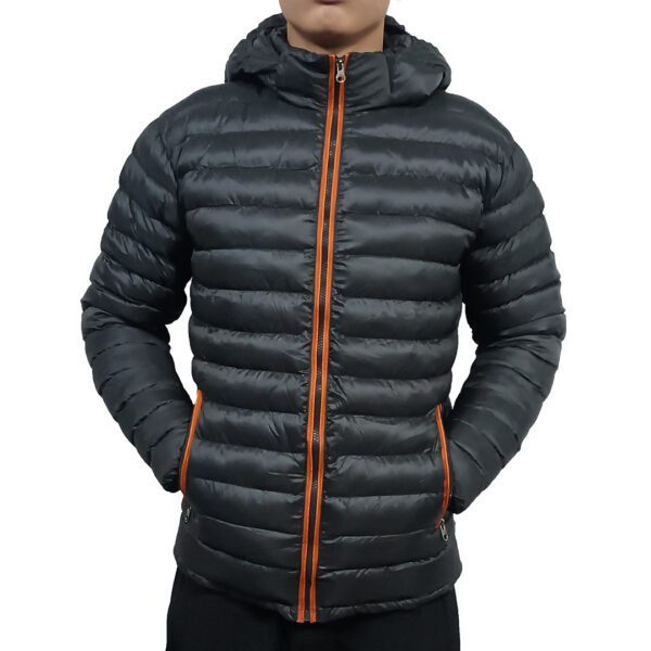 Ultra Light Warm Silicon Jacket for Men-Black - Image 3