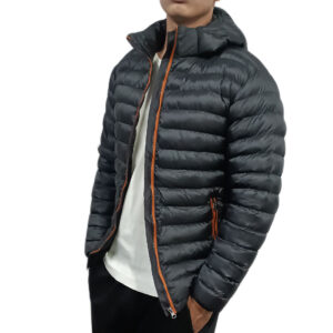 Ultra Light Warm Silicon Jacket for Men-Black