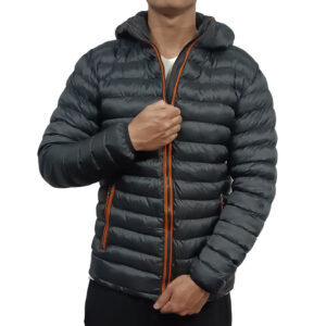 Ultra Light Warm Silicon Jacket for Men-Black