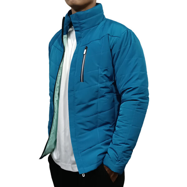 AP Wear Regular Fit Ultra Light Winter Padded Jacket for Men-Blue - Image 5