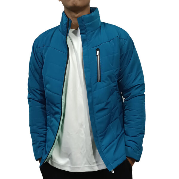 AP Wear Regular Fit Ultra Light Winter Padded Jacket for Men-Blue - Image 2