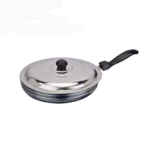 Classic Cookware Non Stick Fry Pan With Ss Lid 220 Mm