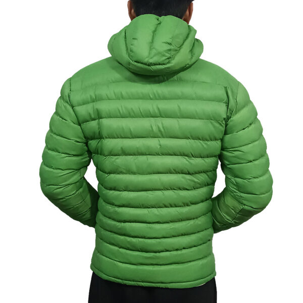 Ultra Light Warm Silicon Jacket for Men-Lime Green - Image 4