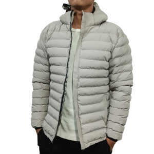 Ultra Light Warm Silicon Jacket For Men – Cream Silicon Winter Jackets For Men