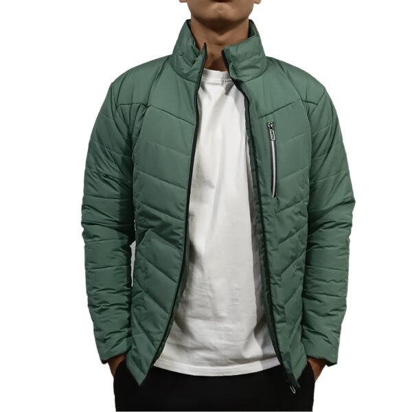 AP Wear Regular Fit Ultra Light Winter Padded Jacket for Men- Light Sea Green - Image 2