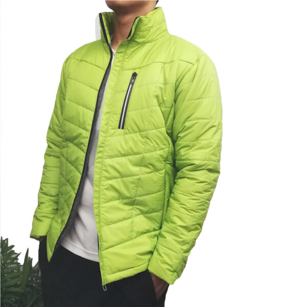 AP Wear Regular Fit Ultra Light Winter Padded Jacket for Men-Pear Green - Image 2