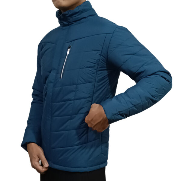 AP Wear Regular Fit Ultra Light Winter Padded Jacket for Men-Prussian Blue - Image 4