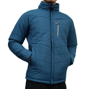 AP Wear Regular Fit Ultra Light Winter Padded Jacket for Men-Prussian Blue