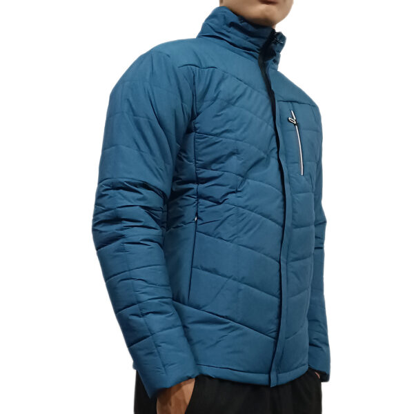 AP Wear Regular Fit Ultra Light Winter Padded Jacket for Men-Prussian Blue - Image 3