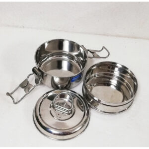 Stainless steel Clipper  Tiffin Box 2 -Tier 1200 Ml Approx.